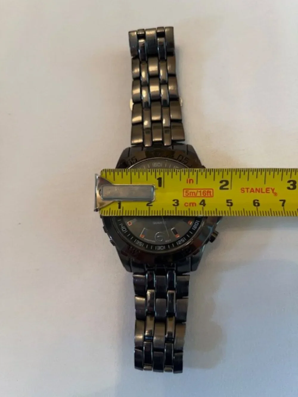 LEGION | Gunmetal Link-Style Band with Gunmetal Dial-NEW Battery-EUC